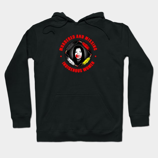 #MMIW (Murdered and Missing Indigenous Women) 1 Hoodie by GardenOfNightmares